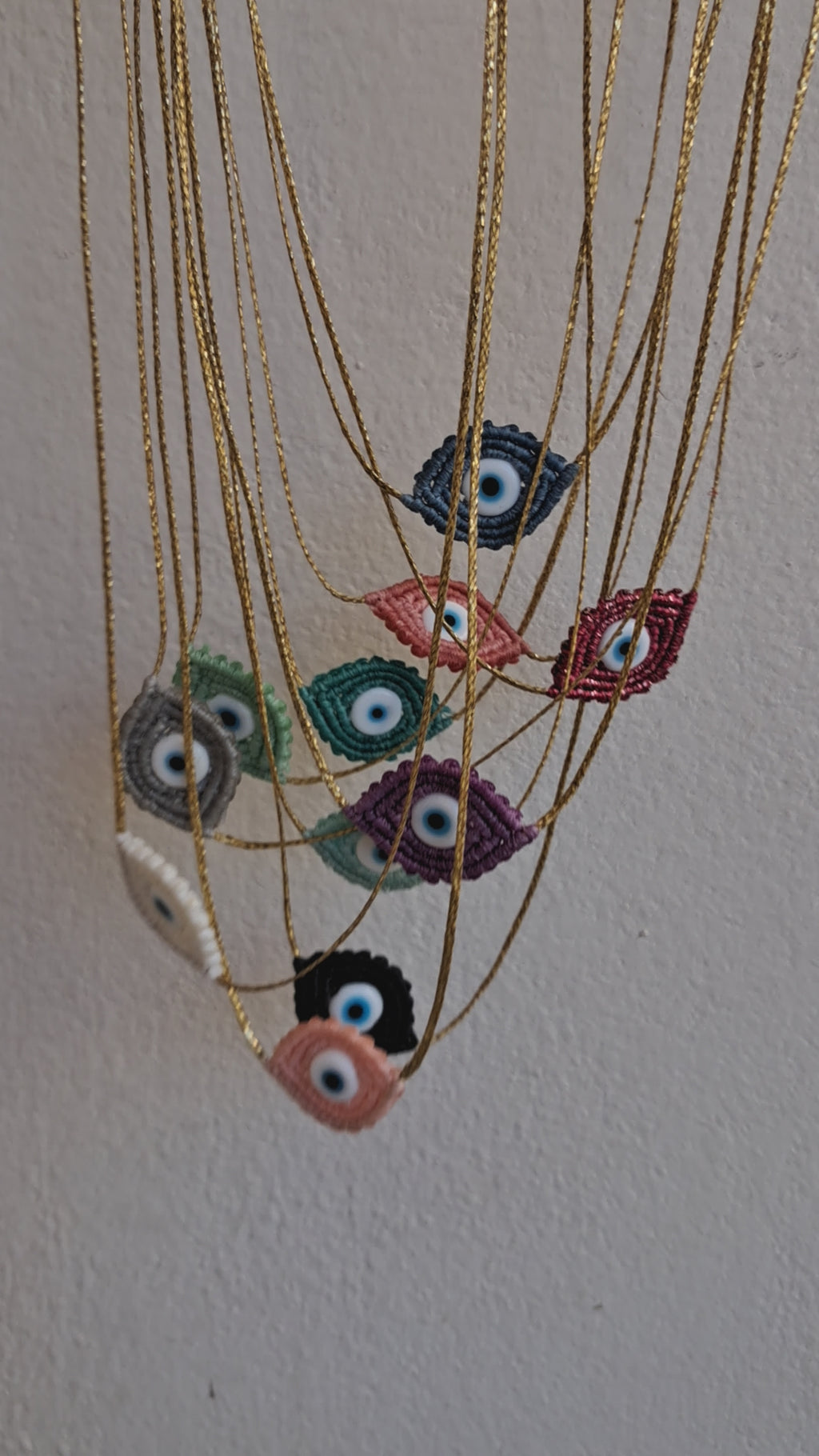 Handmade macrame evil eye 🧿