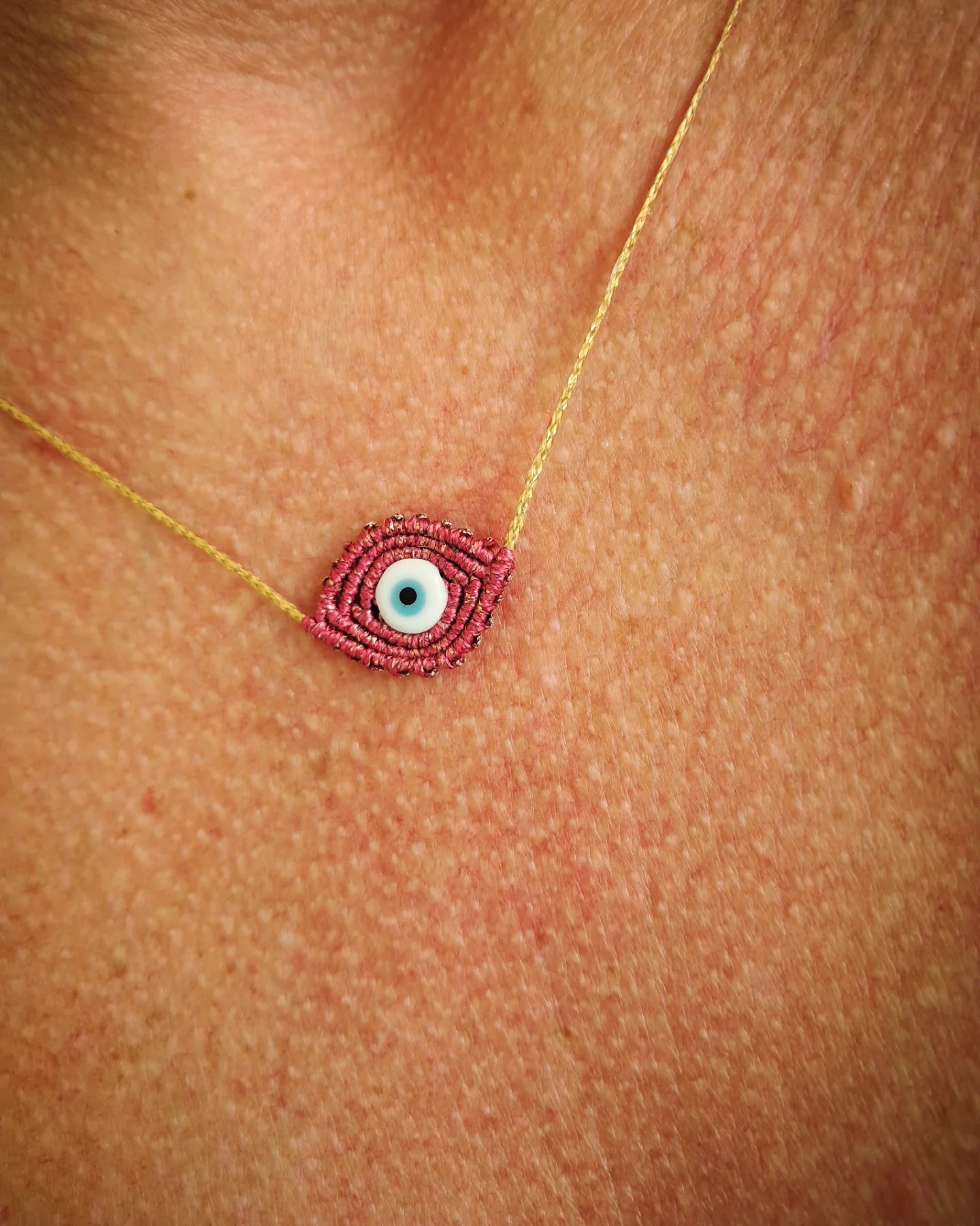 Handmade macrame evil eye 🧿