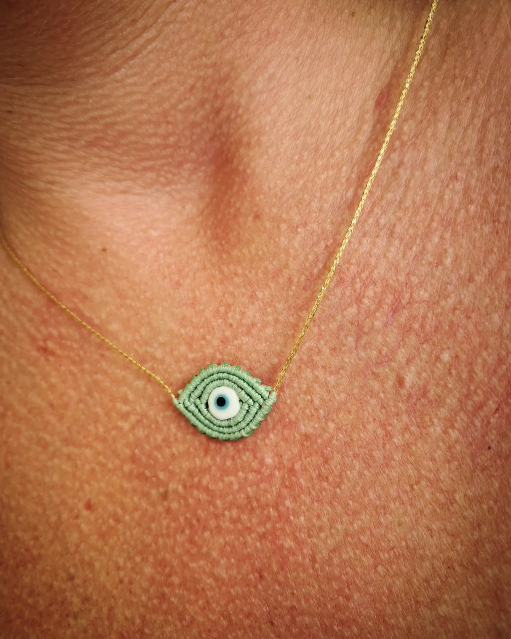 Handmade macrame evil eye 🧿