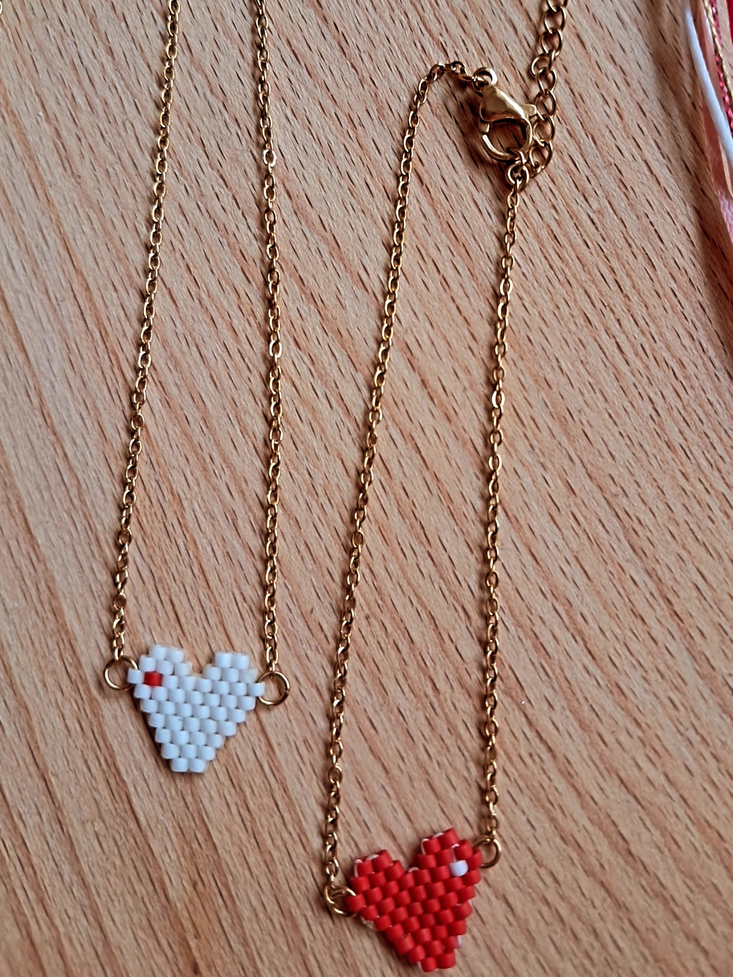 Miyuki Heart Bracelet
