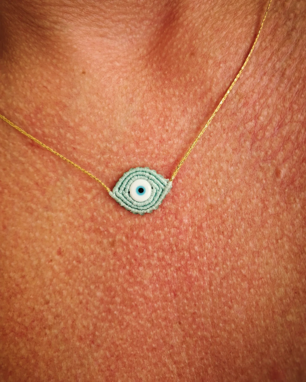 Handmade macrame evil eye 🧿