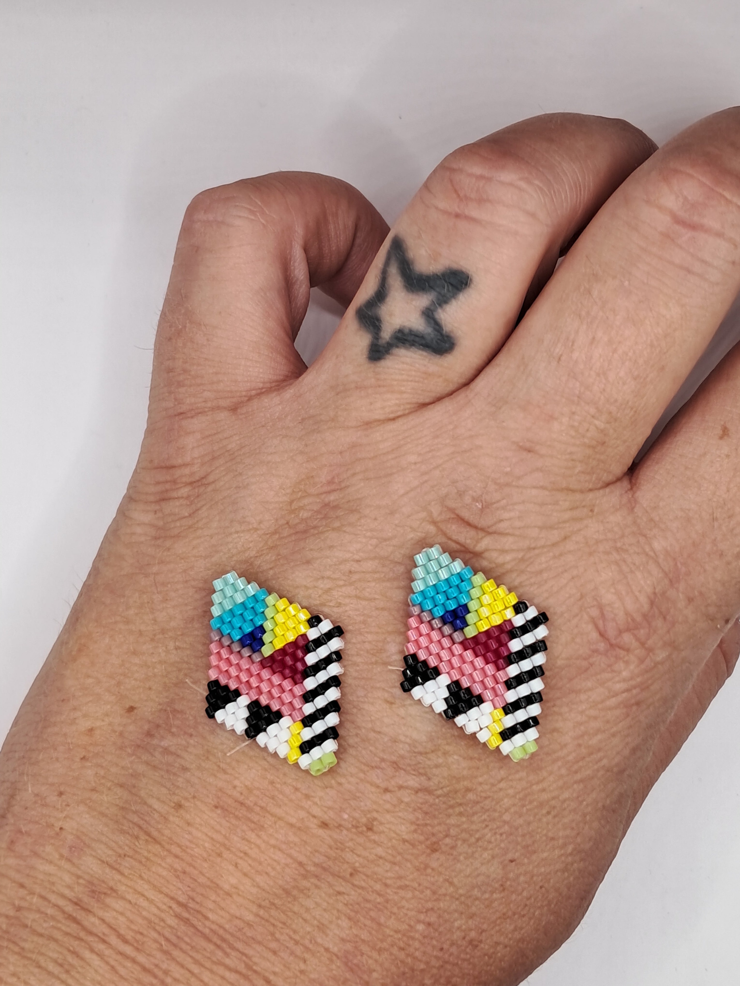 Miyuki Pop Art Earrings