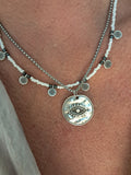 Set of two layering necklaces