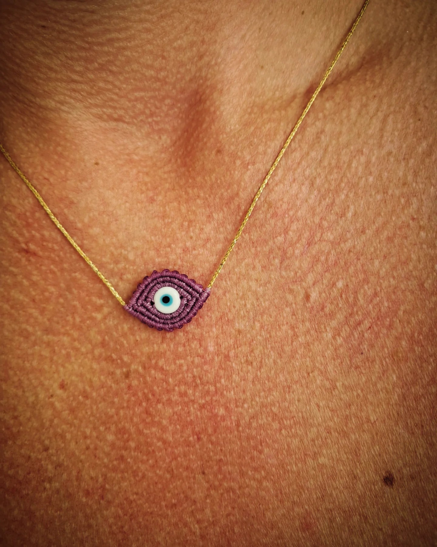 Handmade macrame evil eye 🧿